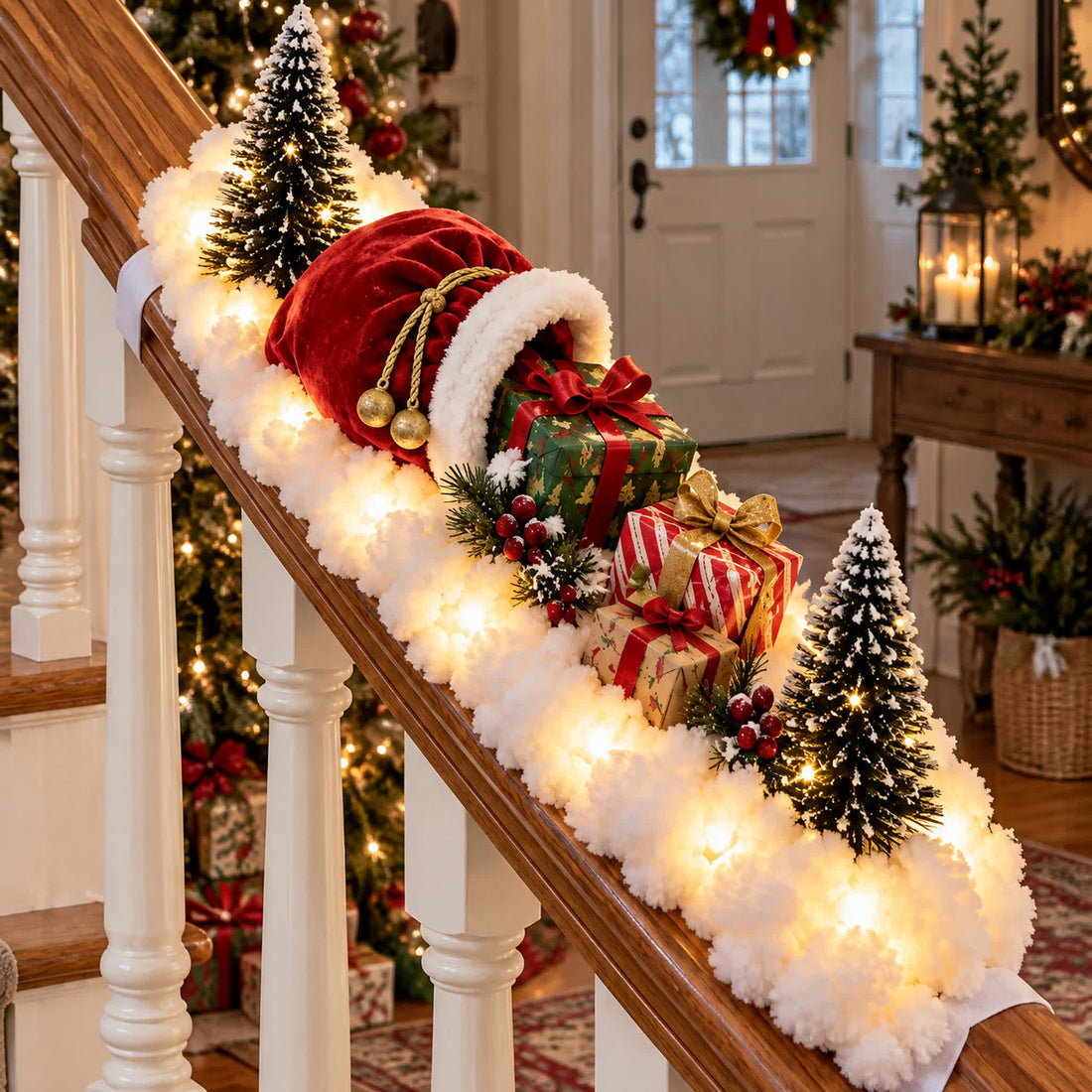 Light-Up Banister Scenes