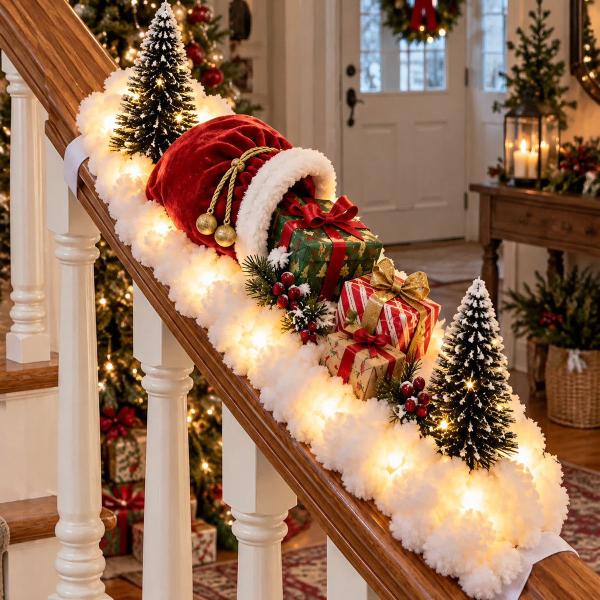 Light-Up Banister Scenes