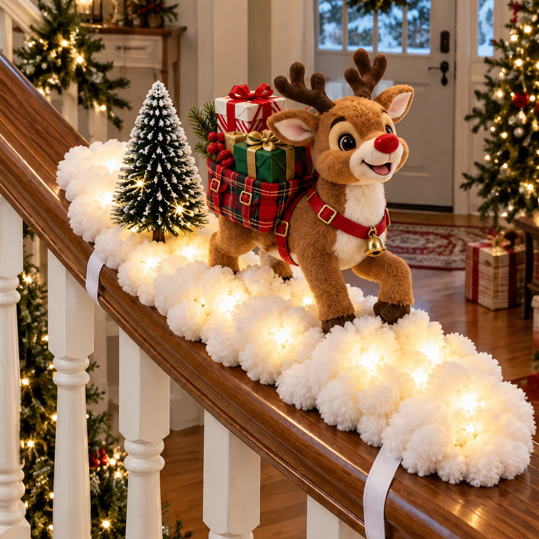 Light-Up Banister Scenes